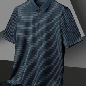 Code: 121(Navy Blue)- Premium China Polo Shirt For Men