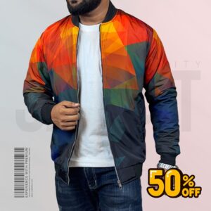 Premium Padding Jacket for Men's | Code: S-403 (Diamond Orange)