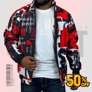 Premium Pedding Jacket for Men’s | Code: S-407(Red)