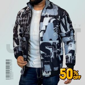 Premium Pedding Jacket for Men’s | Code: S-407(BLACK)