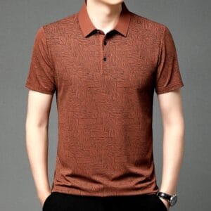 Code: 618(Khaki) Premium China Polo Shirt For Men