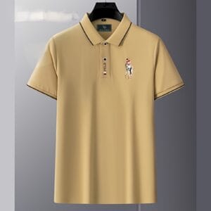 Code: 753 Premium Cotton Polo Shirt For Men