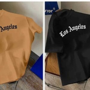 Code:2287 2 pcs Combo Stylish & Comfortable Fit Premium Drop Shoulder T-Shirt – Made from Premium China Fabric