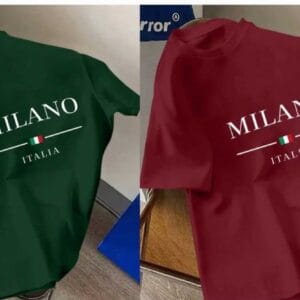 Code:2289 2 pcs Combo Stylish & Comfortable Fit Premium Drop Shoulder T-Shirt – Made from Premium China Fabric