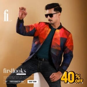 Premium Padding Jacket for Men's | Code: S-403 (Diamond Orange)