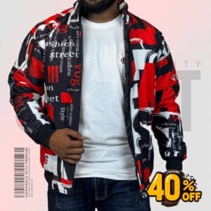 Premium Pedding Jacket for Men’s | Code: S-407(Red)