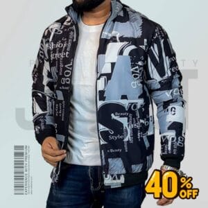 Premium Pedding Jacket for Men’s | Code: S-407(BLACK)