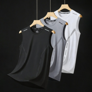 Combo Premium Mesh TankTop  3pc Black, Gray and White